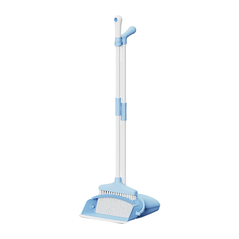 35' Standing Broom and Dustpan Set