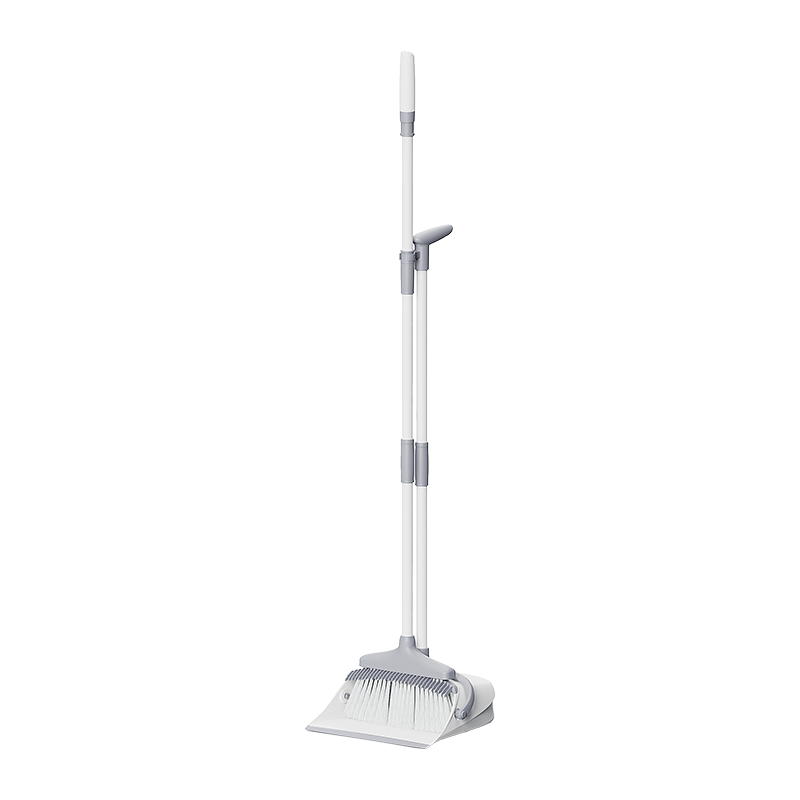 35' Standing Broom and Dustpan Set