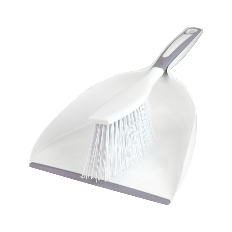 Mini Dustpan and Brush Set with TPR Handle