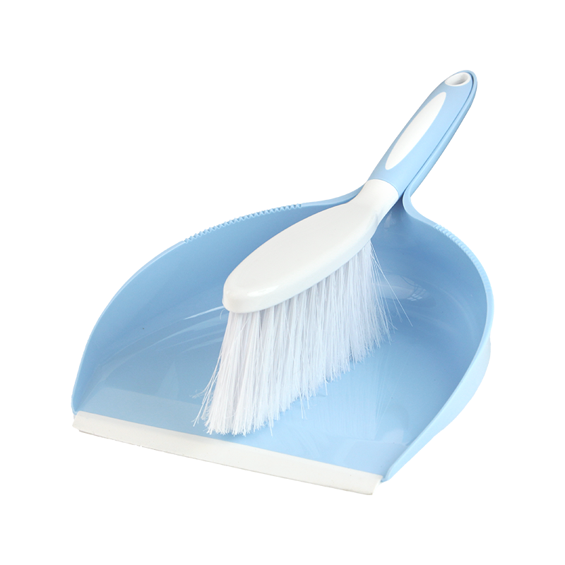 Mini Dustpan and Brush Set with TPR Handle