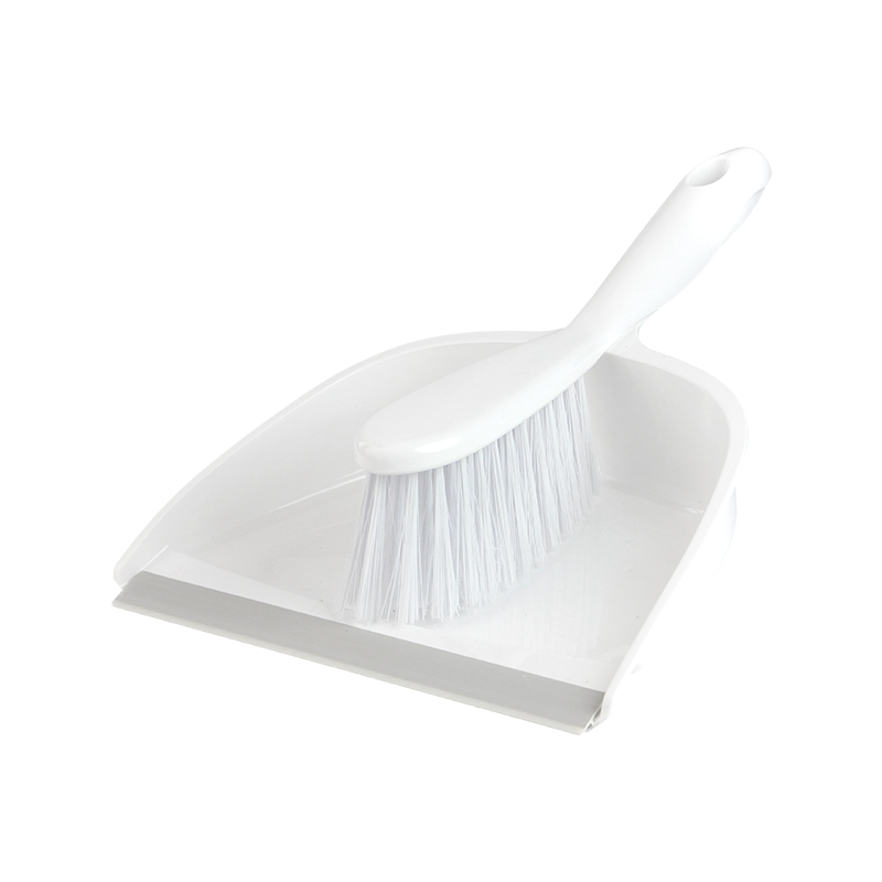 Mini PVC-Edged Dustpan and Brush Set