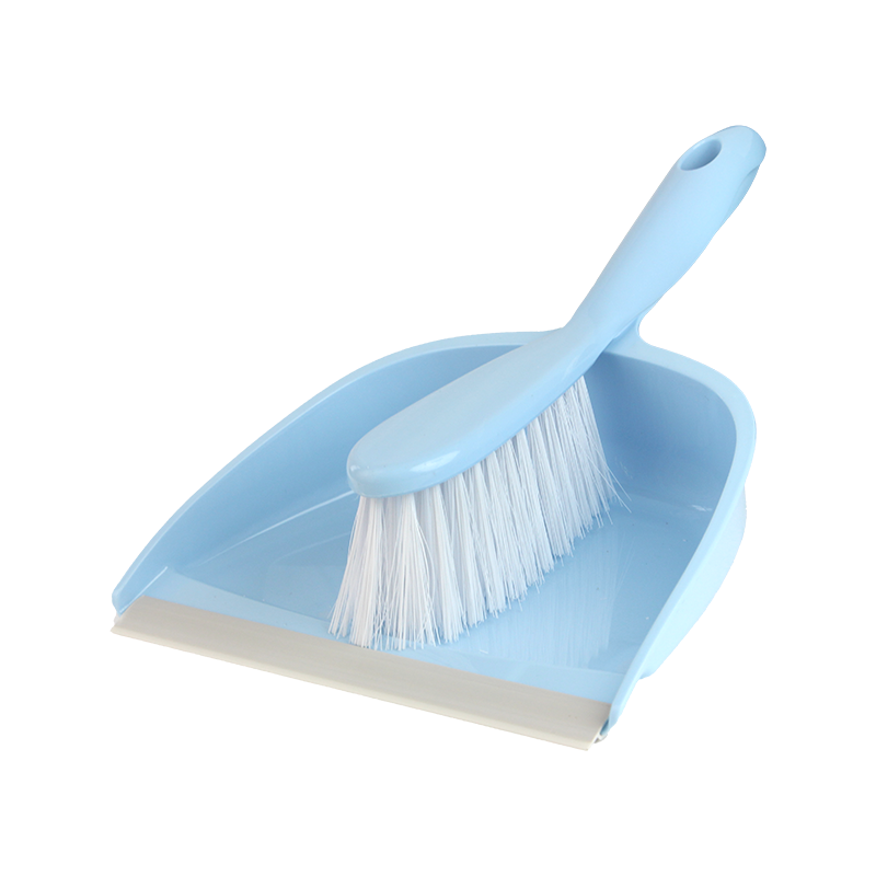 Mini PVC-Edged Dustpan and Brush Set